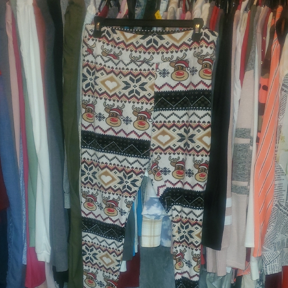 No Boundaries Black and White Leggings